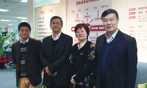 IBM全球主机技术研究院院长傅毓勤拜访OETY欧亿体育总部
