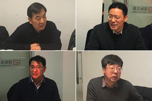 专家：兰惠（左上）、单志广（右上）、穆勇（左下）、唐建平（右下）